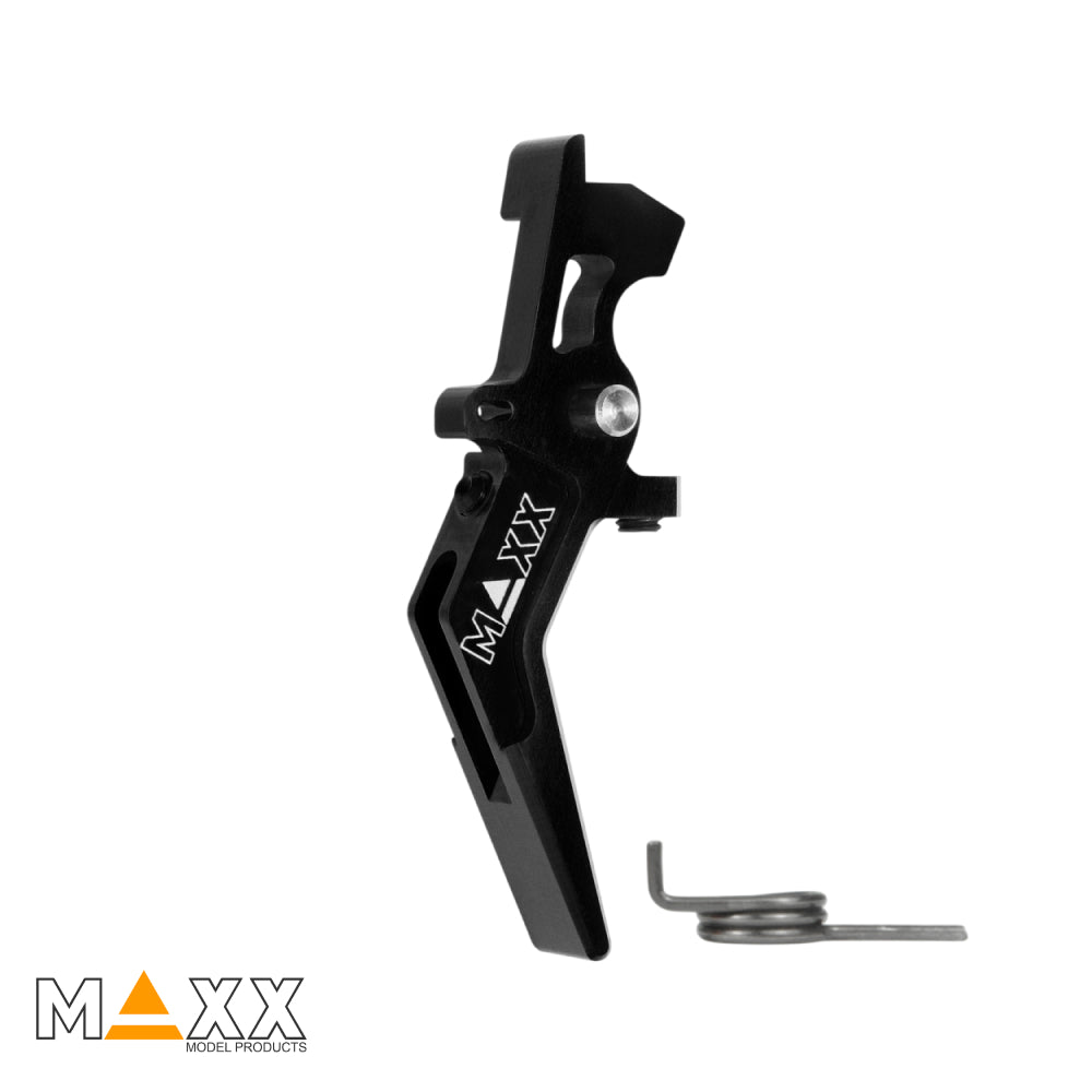 MAXX Model CNC Aluminum Advanced Speed Trigger (Style A) (Black)