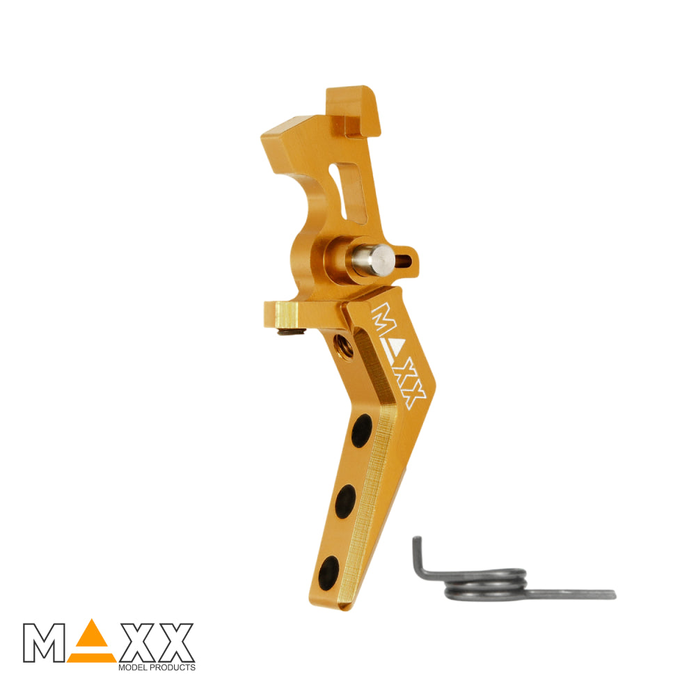 MAXX Model CNC Aluminum Advanced Speed Trigger (Style A) (Dark Earth)