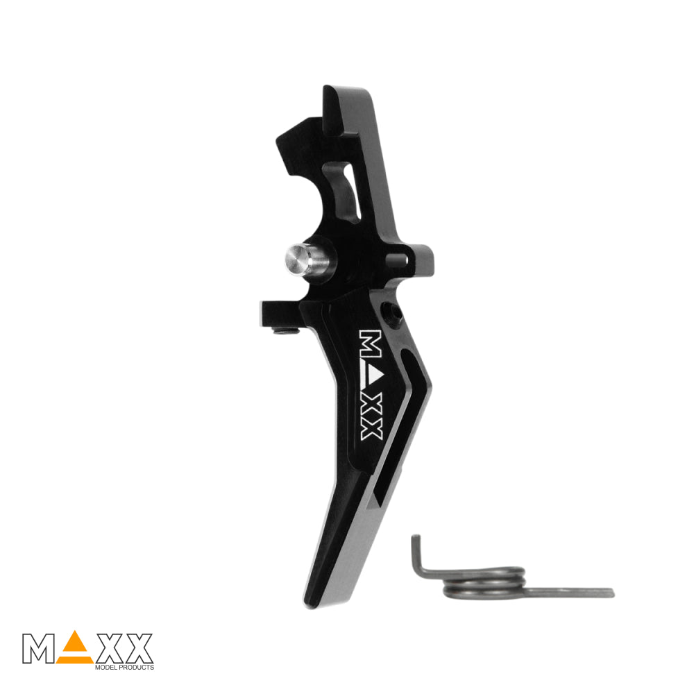 Maxx Model CNC Aluminum Advanced Speed Trigger (Style B) (Black)
