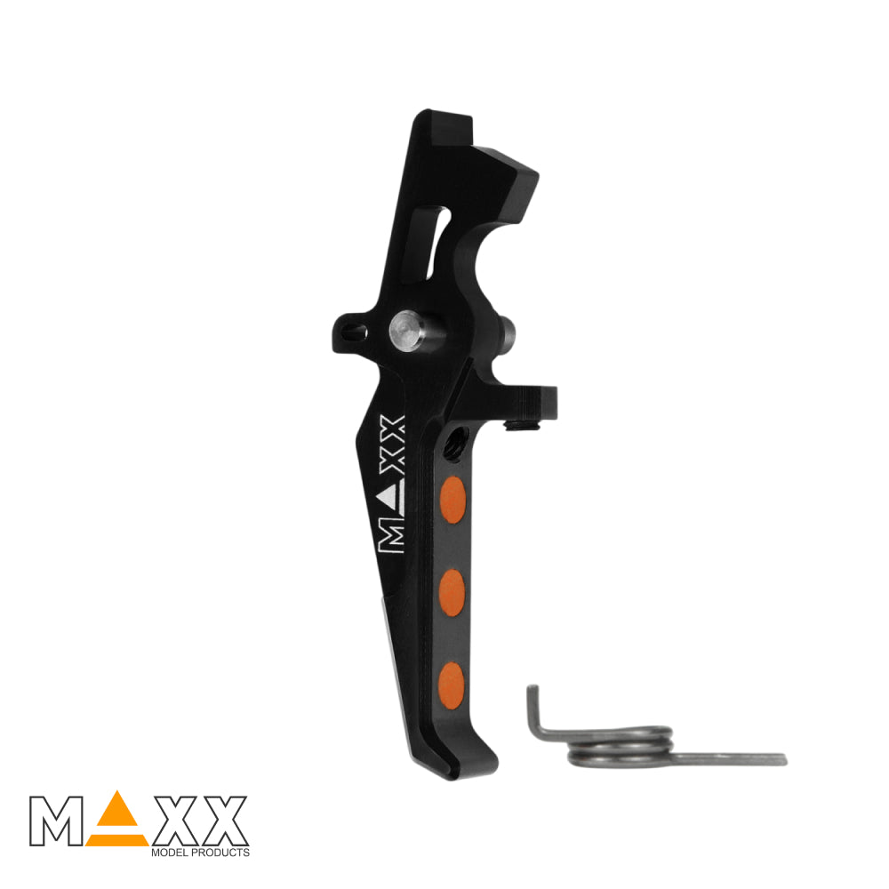 MAXX Model CNC Aluminum Advanced Speed Trigger (Style E) (Black)