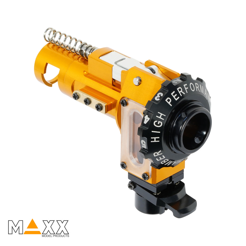 MAXX Model CNC Aluminum Hopup Chamber M4Ei (for ICS M4 AEG with split gearbox)