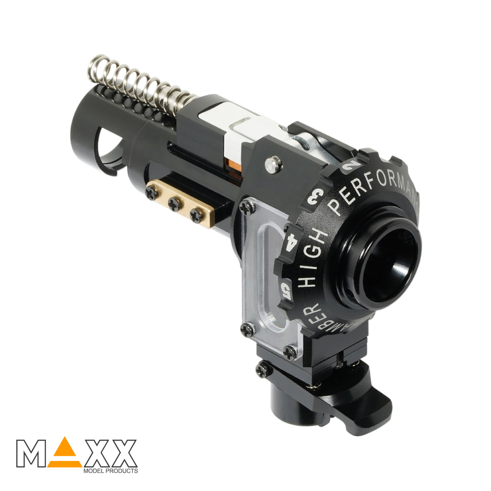 MAXX Model CNC Aluminum Hopup Chamber M4Gi (for ICS M4 AEG with split gearbox)