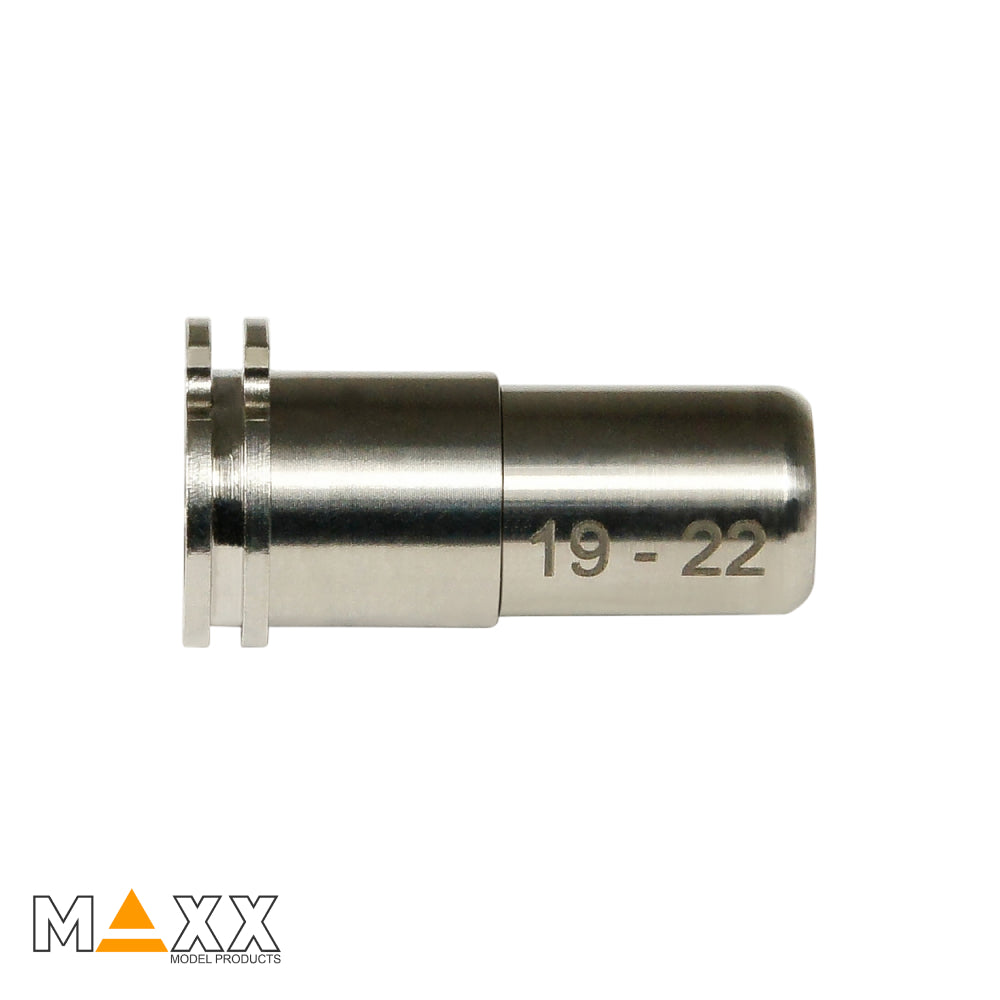 MAXX Model CNC Titanium Adjustable Air Seal Nozzle (19mm-22mm)