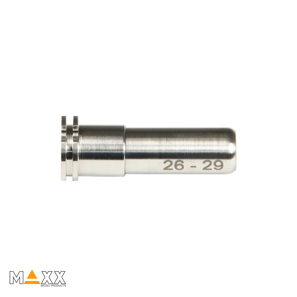 MAXX Model CNC Titanium Adjustable Air Seal Nozzle (26mm-29mm)