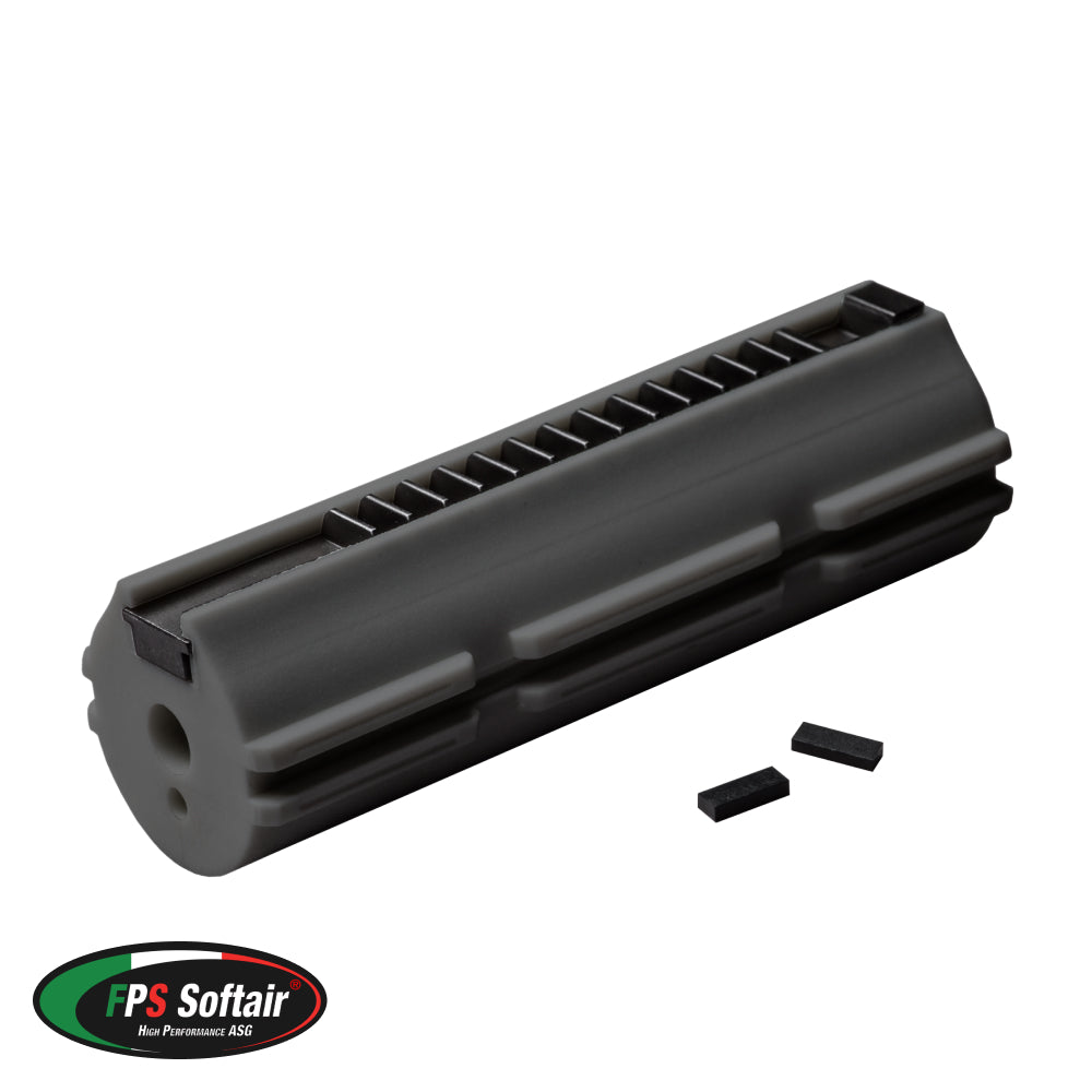 FPS Softair ZERO-SHOCK Carbon Fiber Airsoft Piston Full Metal Teeth (PM04CF)
