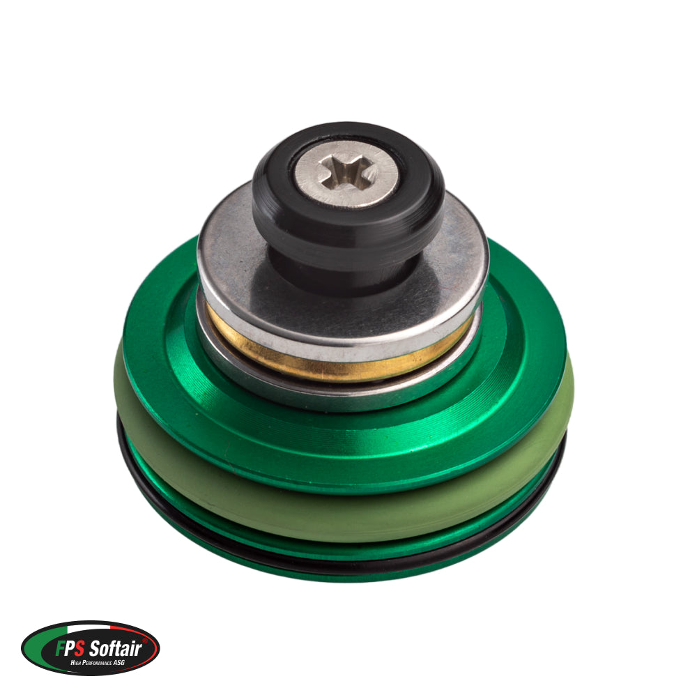 FPS CNC ERGAL Double O-Ring Ball Bearing AEG Piston Head – Pressure Deviation Type (TPAE)