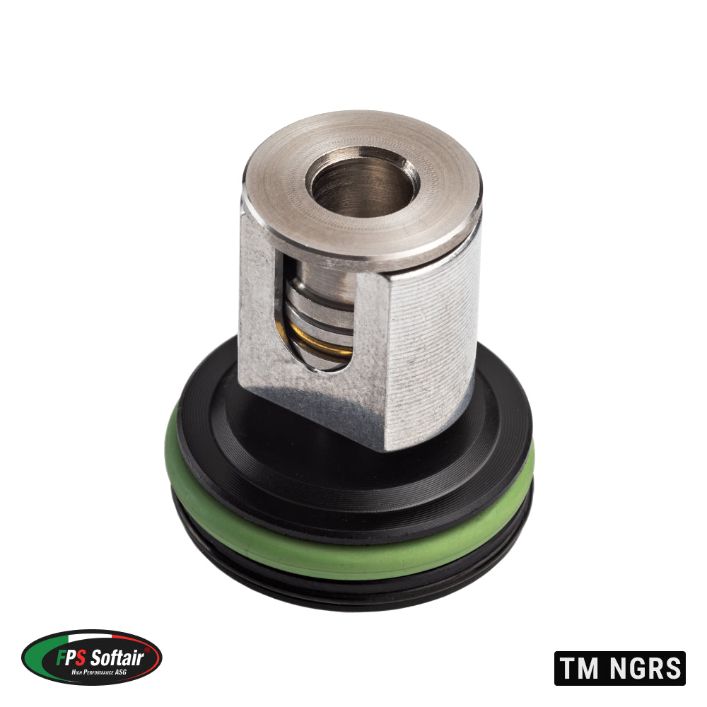 FPS CNC POM Double O-Ring Ball Bearing AEG Piston Head for Tokyo Marui NGRS (TPSRE)
