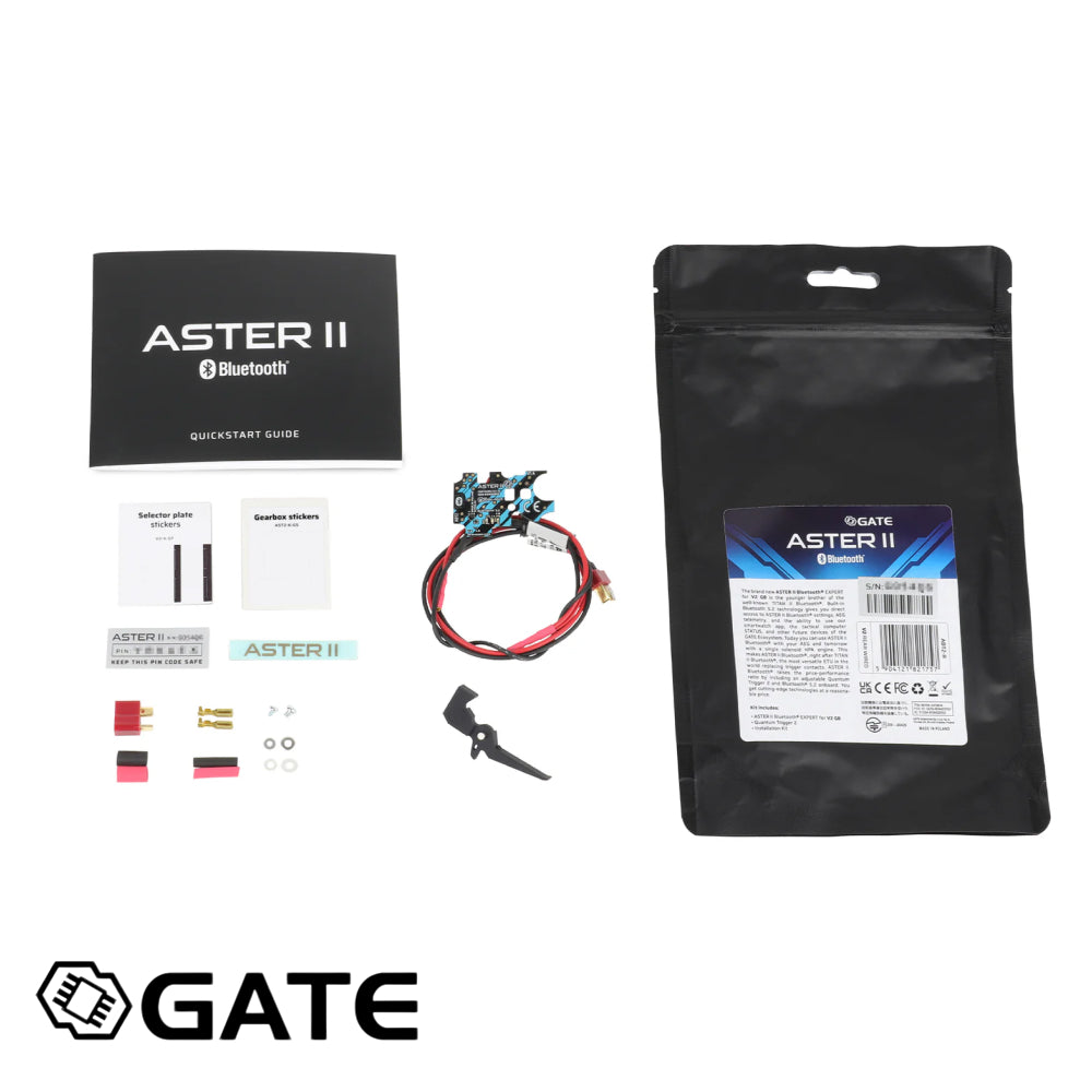 GATE ASTER II Bluetooth ETU for V2 Gearbox + Quantum Trigger 2