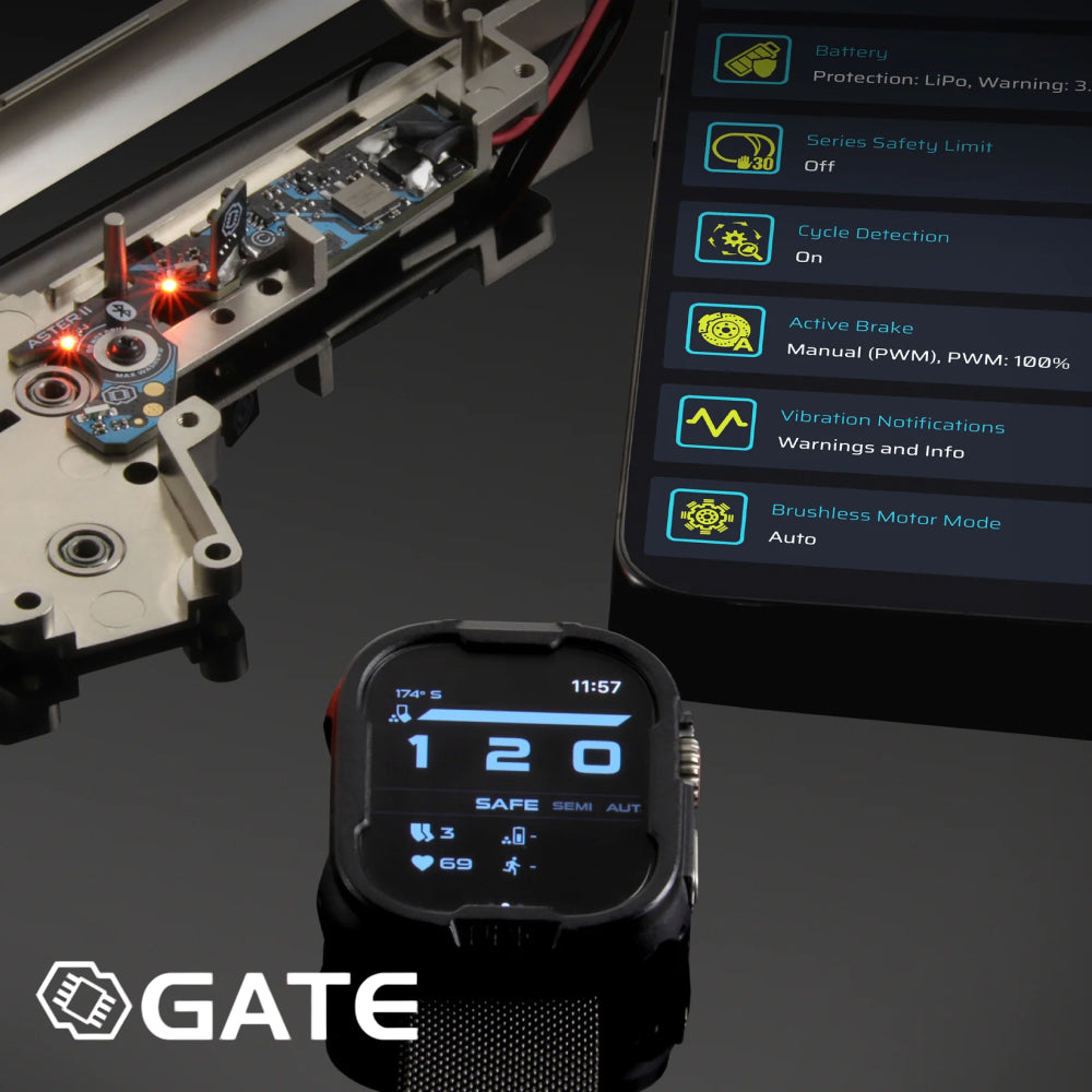 GATE ASTER II Bluetooth for V3 Gearbox [AEG & HPA]