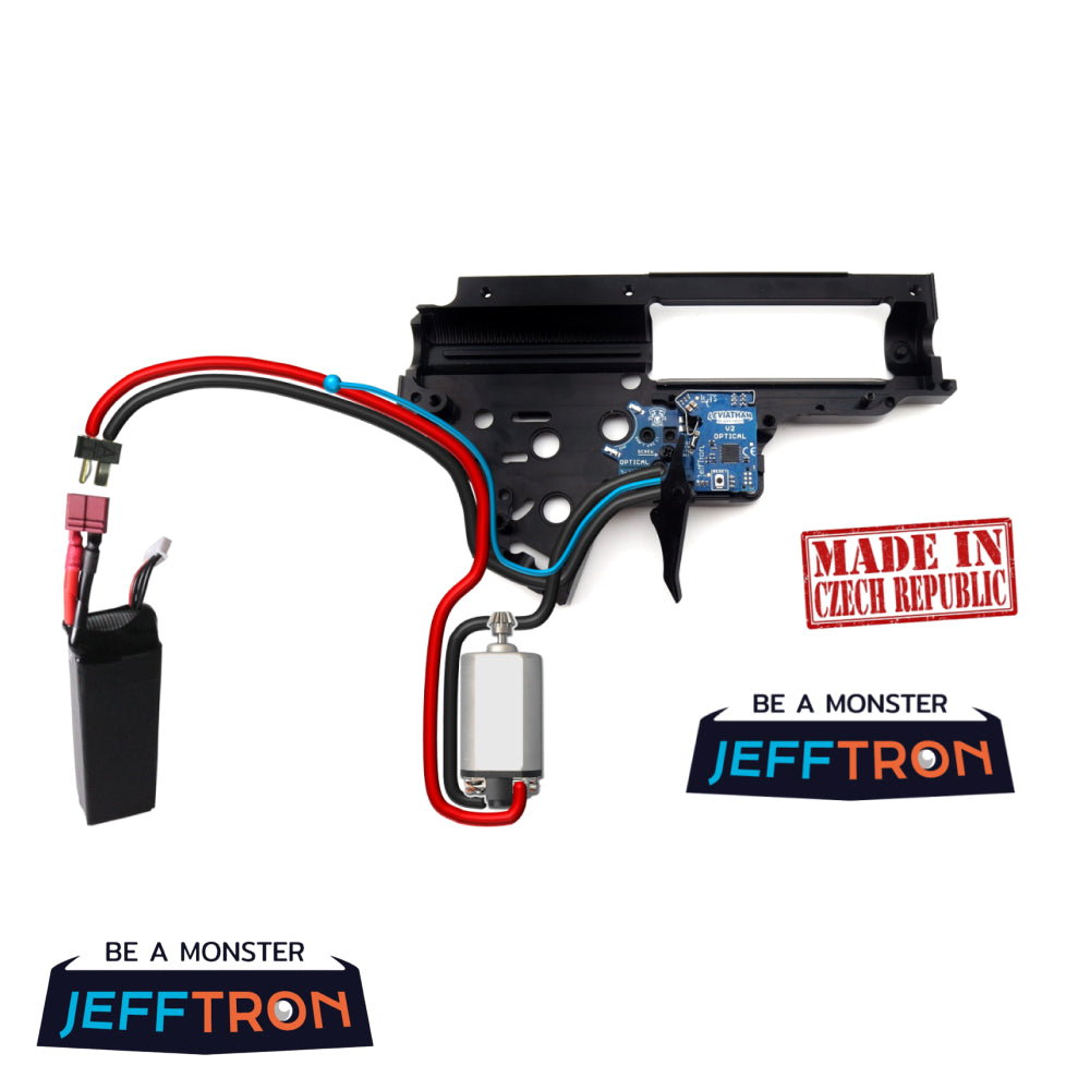 JeffTron Leviathan V2 Optical to Stock (Speed CNC Trigger Black Included)