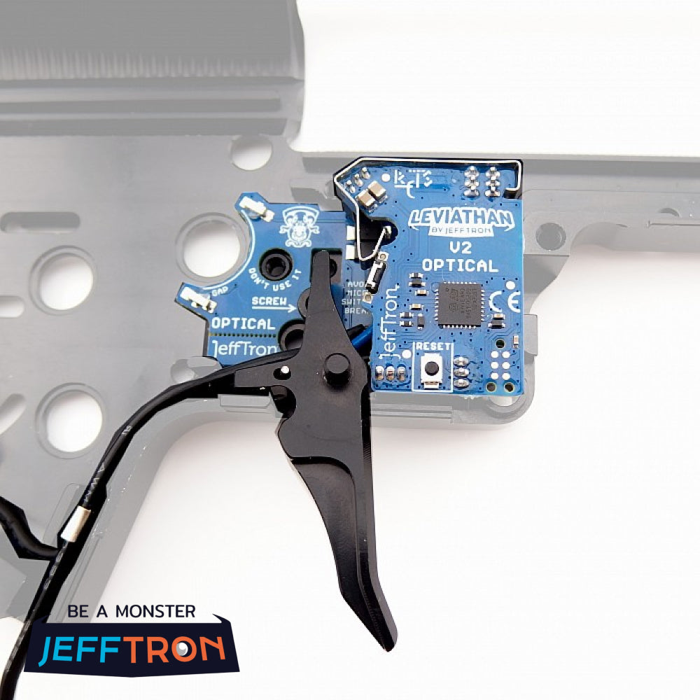 JeffTron Leviathan V2 Optical to Stock (Speed CNC Trigger Black Included)