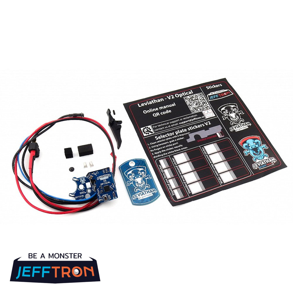 JeffTron Leviathan V2 Optical to Stock (Speed CNC Trigger Black Included)