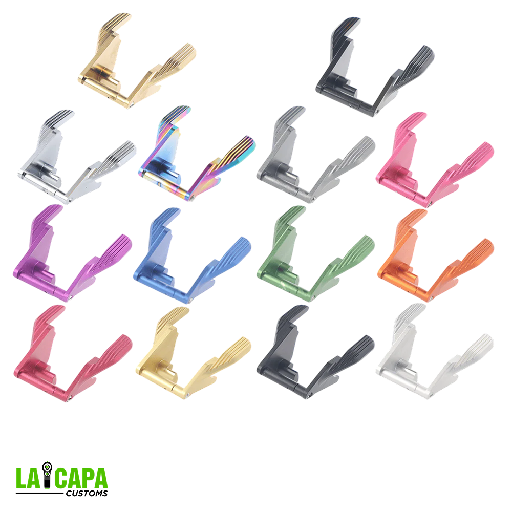 LA Capa Customs 7075 Ambi / Single Safeties for Hi Capa