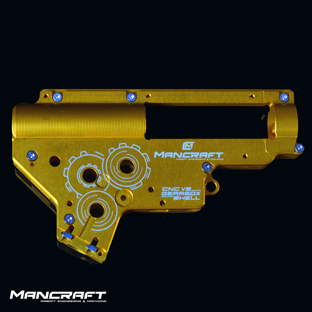 Mancraft CNC Gearbox V2 QSC – 8mm