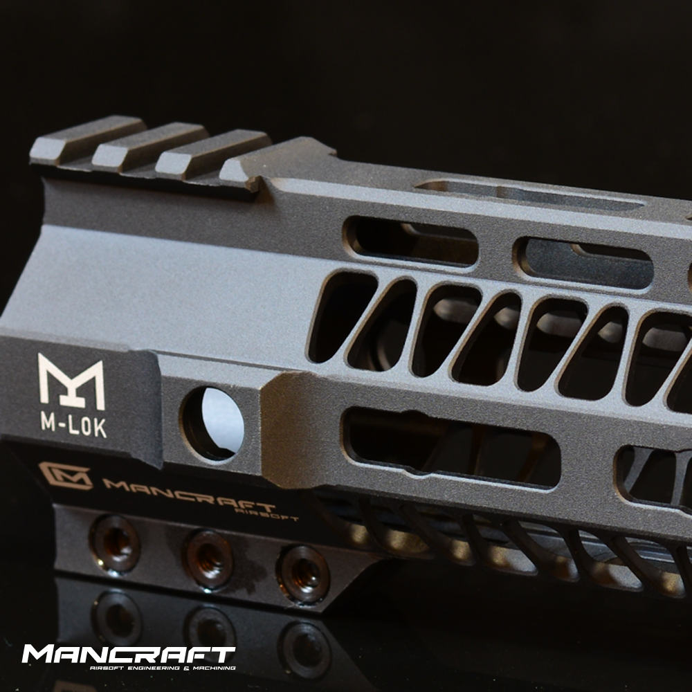 Mancraft CNC M4/AR15 Handguard Ver1 (Length: 10", Color: Black)
