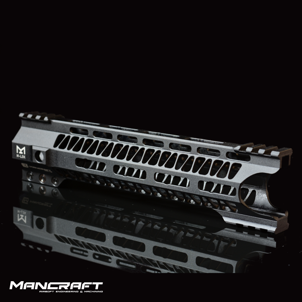 Mancraft CNC M4/AR15 Handguard Ver1 (Length: 10", Color: Black)
