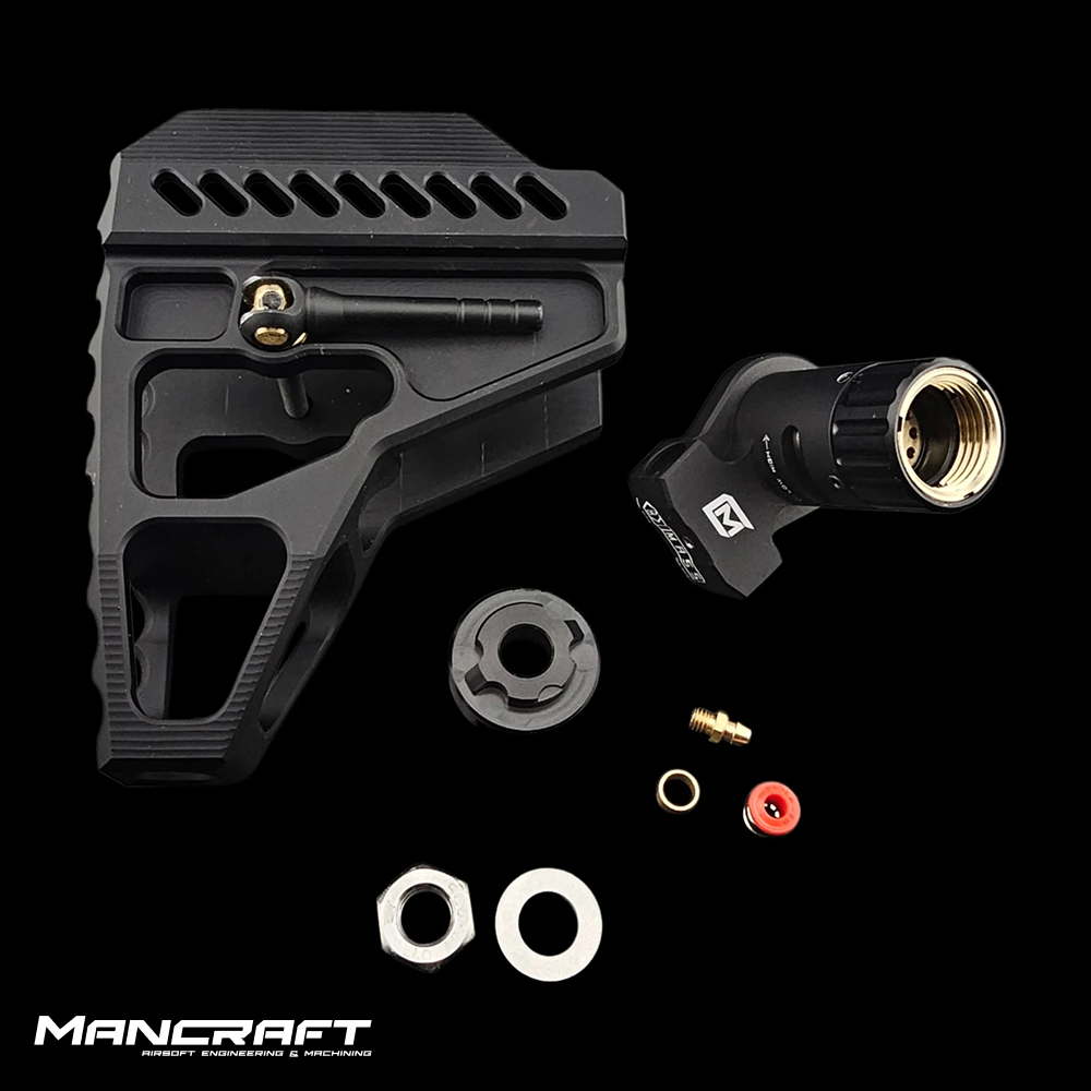 Mancraft MASS Gen.3 Light - CNC HPA Stock for M4 AR15 SR25