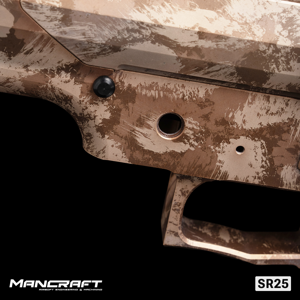 Mancraft CNC SR-25 / M110 Splash Camo Receiver (Limited Edition)