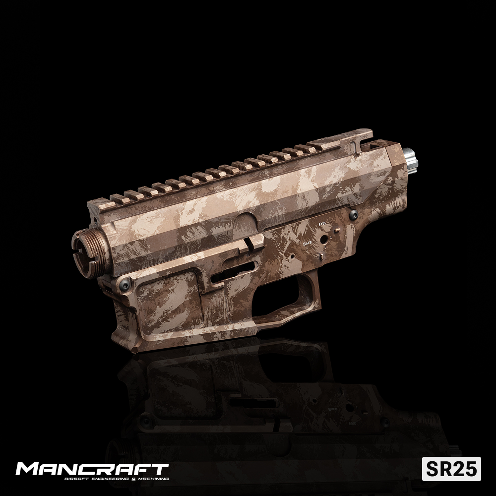 Mancraft CNC SR-25 / M110 Splash Camo Receiver (Limited Edition)