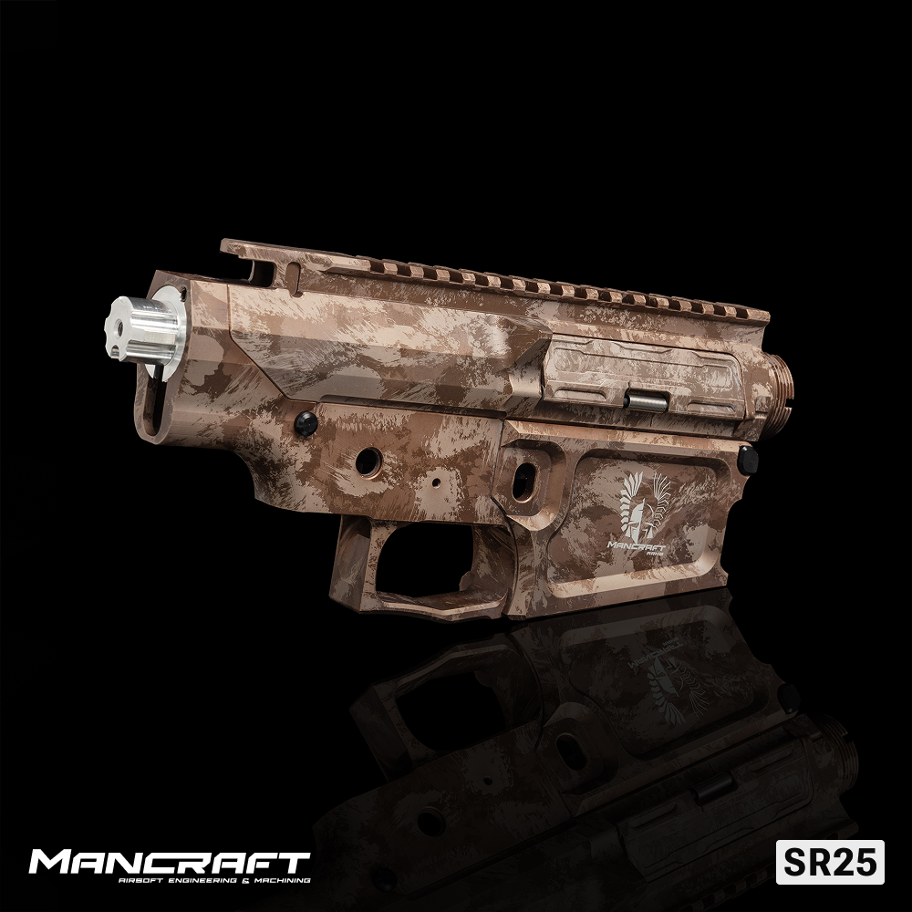 Mancraft CNC SR-25 / M110 Splash Camo Receiver (Limited Edition)