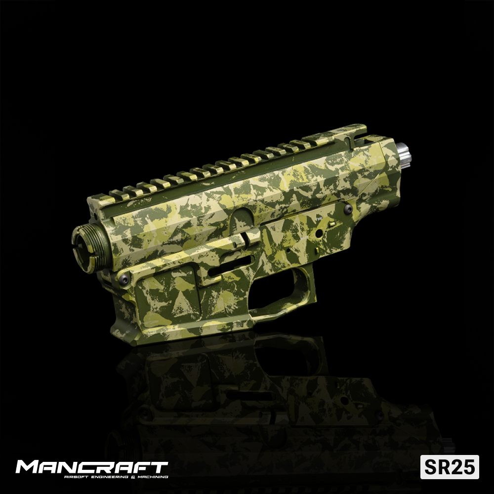 Mancraft CNC SR-25 / M110 Splash Camo Receiver (Limited Edition)