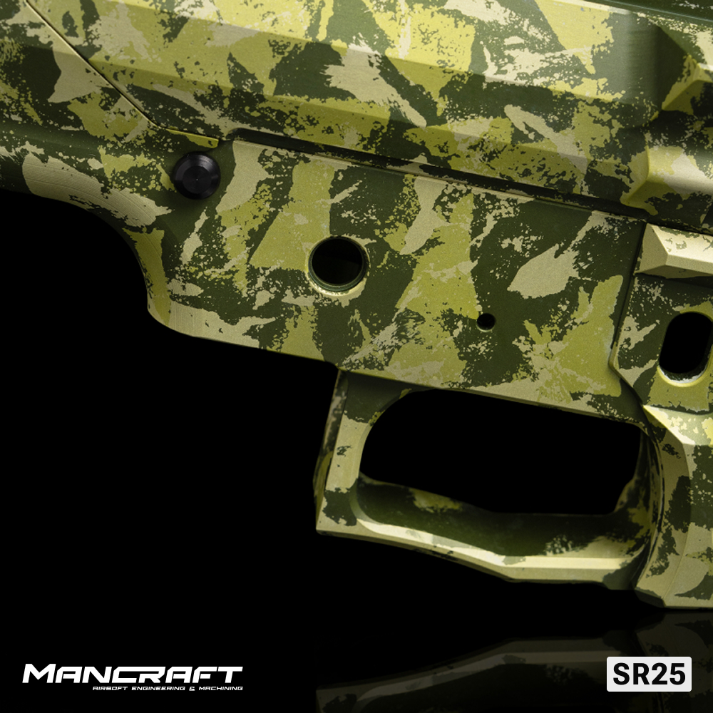 Mancraft CNC SR-25 / M110 Splash Camo Receiver (Limited Edition)
