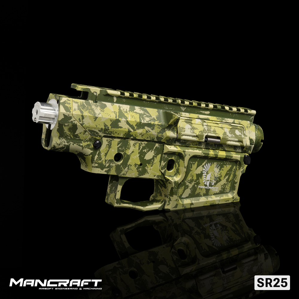 Mancraft CNC SR-25 / M110 Splash Camo Receiver (Limited Edition)