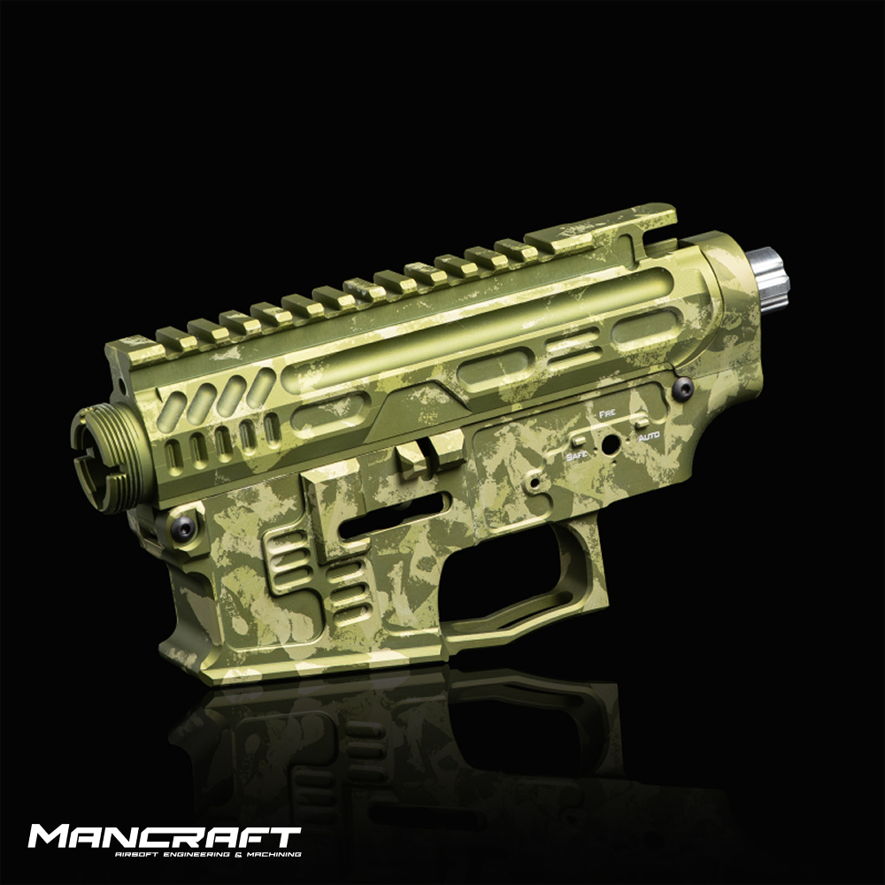 Mancraft CNC AR15 Tactical Splash Camo Receiver Set (Limited Edition)