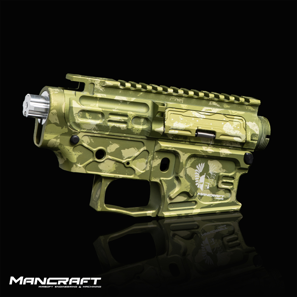 Mancraft CNC AR15 Tactical Splash Camo Receiver Set (Limited Edition)