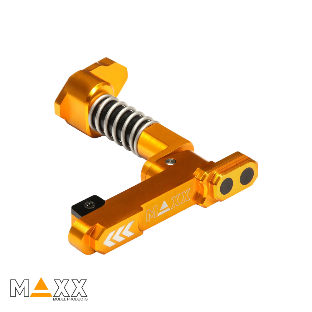 MAXX Model CNC Aluminum Advanced Magazine Release (Style B) (Dark Earth)