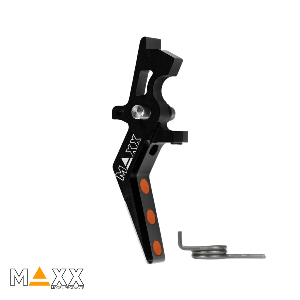 MAXX Model CNC Aluminum Advanced Speed Trigger (Style A) (Black)
