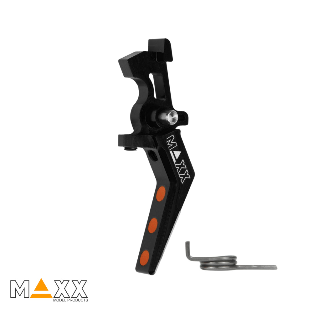 MAXX Model CNC Aluminum Advanced Speed Trigger (Style A) (Black)