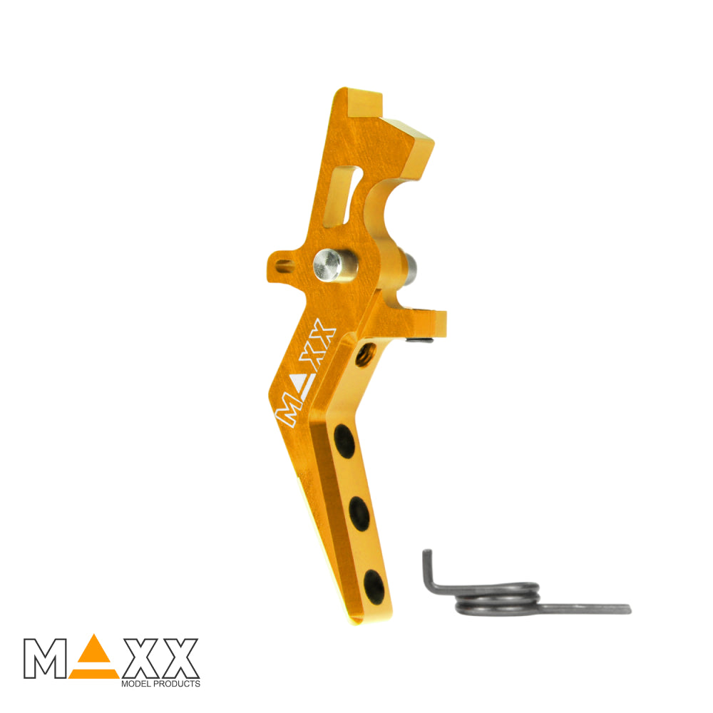 MAXX Model CNC Aluminum Advanced Speed Trigger (Style A) (Dark Earth)
