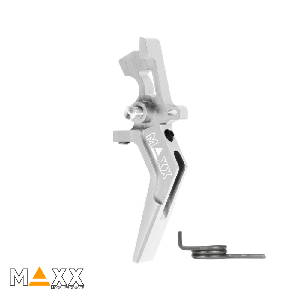 MAXX Model CNC Aluminum Advanced Speed Trigger (Style A) (Silver)