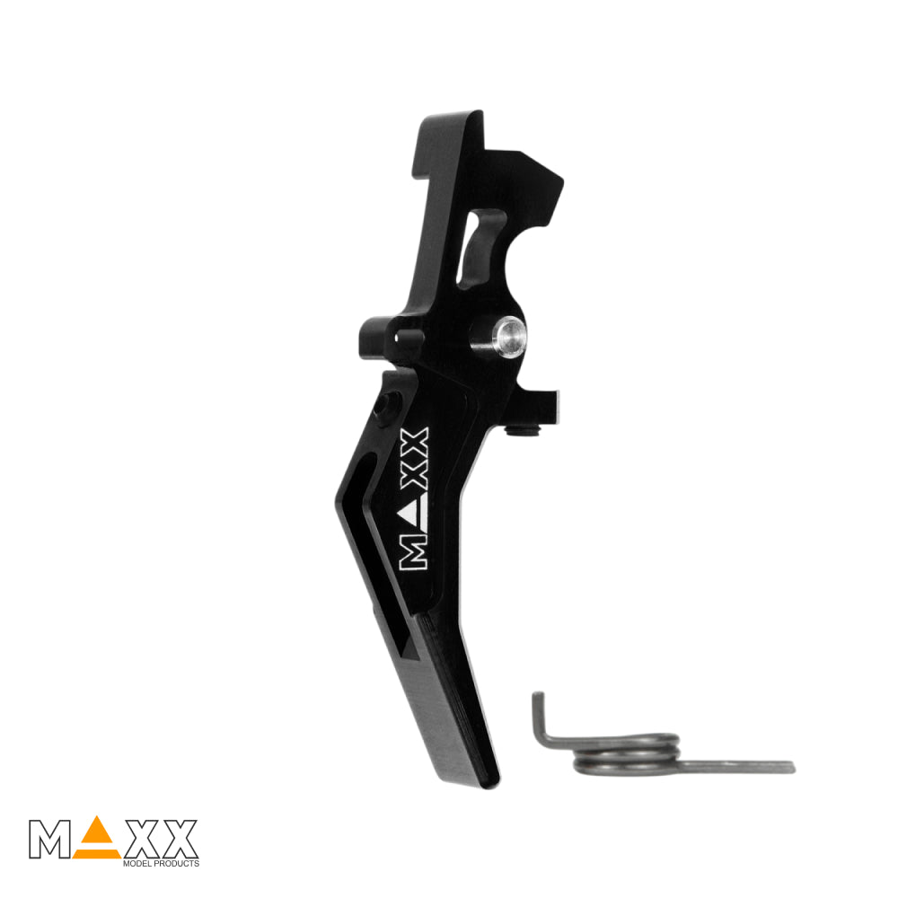 Maxx Model CNC Aluminum Advanced Speed Trigger (Style B) (Black)