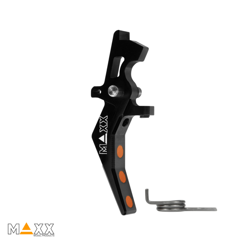 Maxx Model CNC Aluminum Advanced Speed Trigger (Style B) (Black)