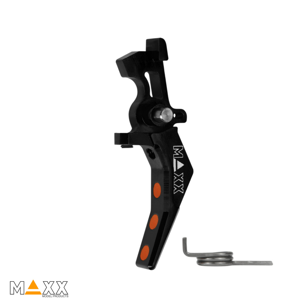 Maxx Model CNC Aluminum Advanced Speed Trigger (Style B) (Black)