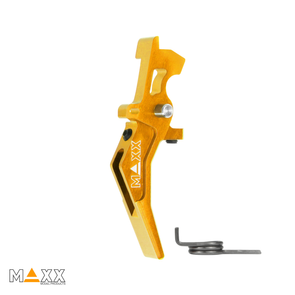 Maxx Model CNC Aluminum Advanced Speed Trigger (Style B) (Dark Earth)