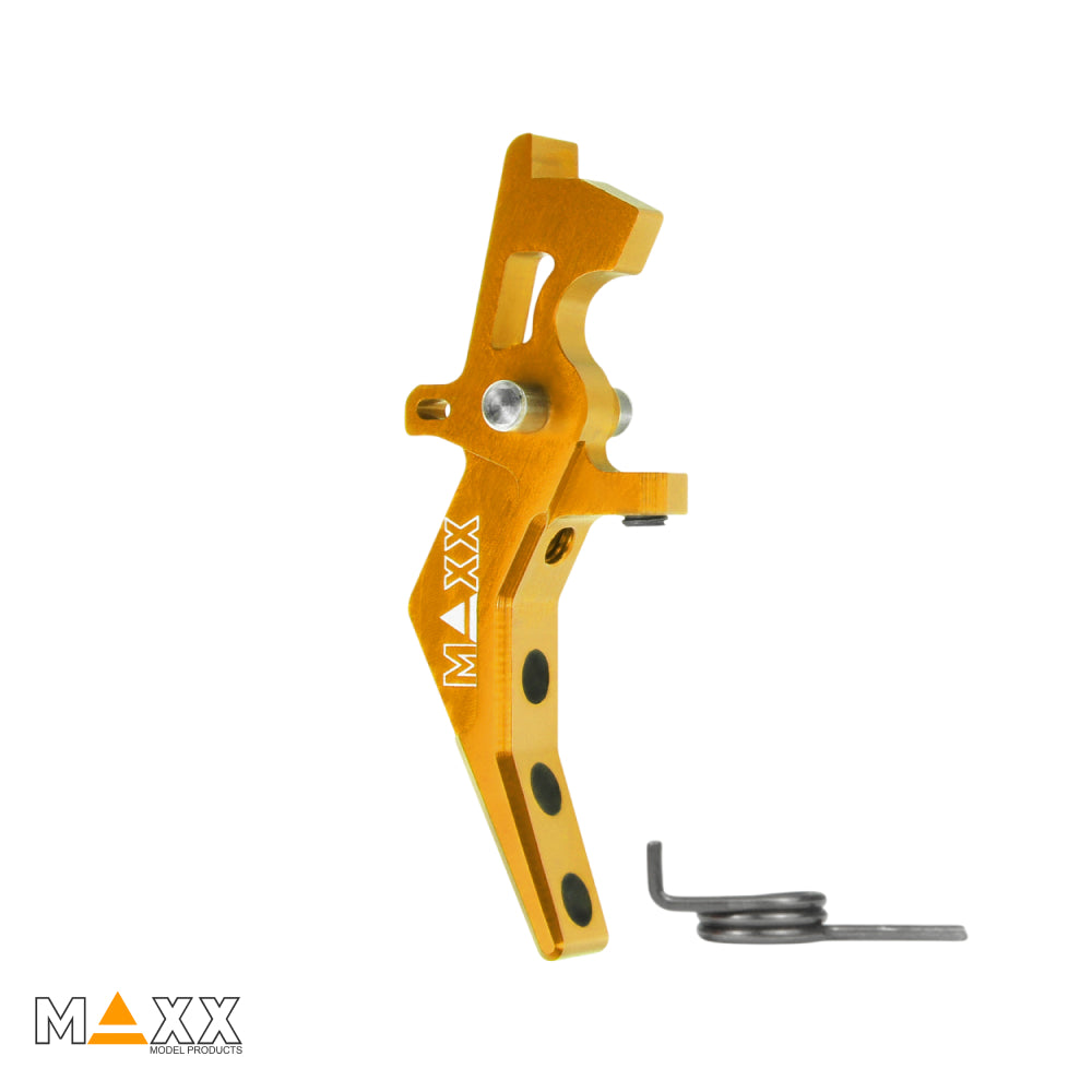 Maxx Model CNC Aluminum Advanced Speed Trigger (Style B) (Dark Earth)
