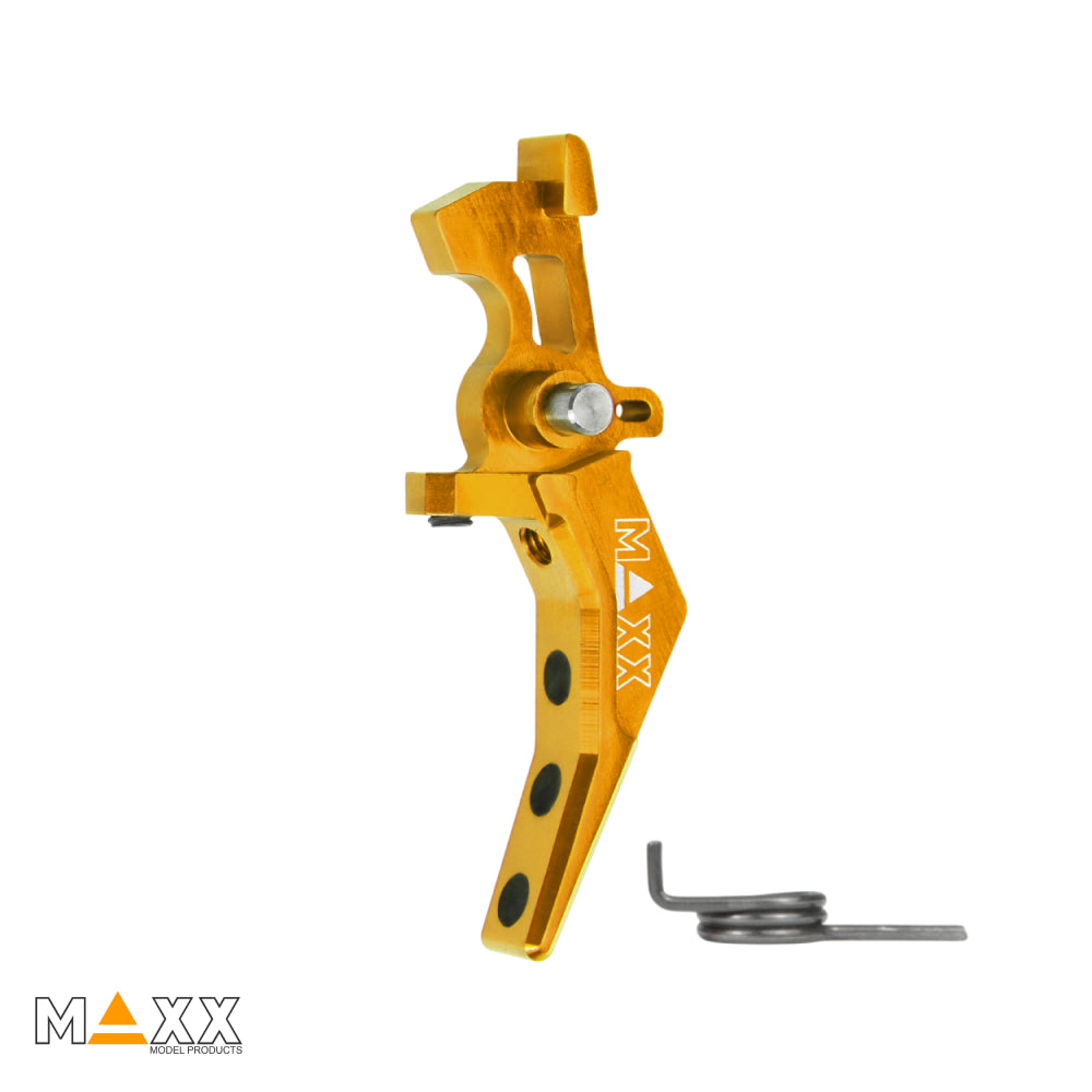 Maxx Model CNC Aluminum Advanced Speed Trigger (Style B) (Dark Earth)