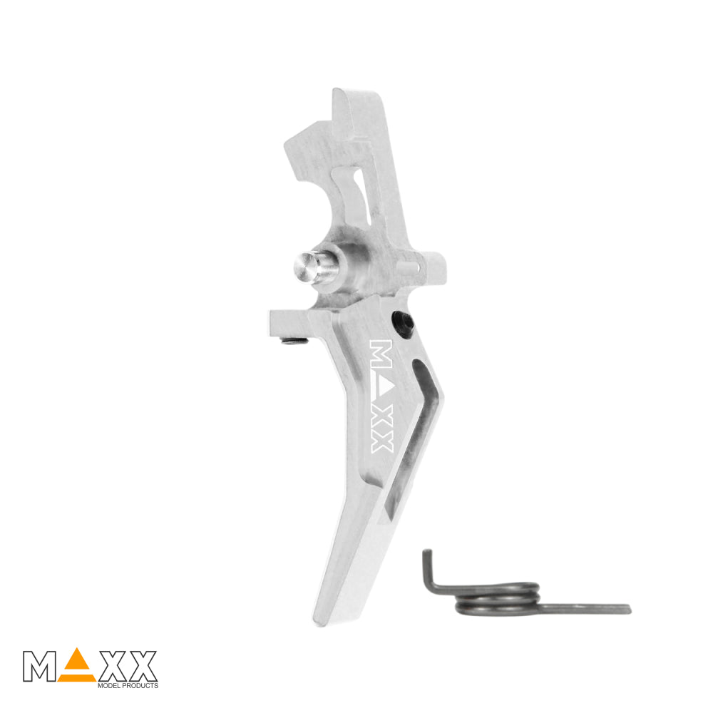 Maxx Model CNC Aluminum Advanced Speed Trigger (Style B) (Silver)