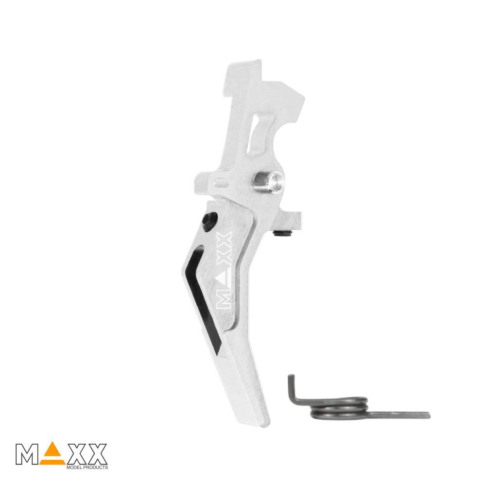 Maxx Model CNC Aluminum Advanced Speed Trigger (Style B) (Silver)