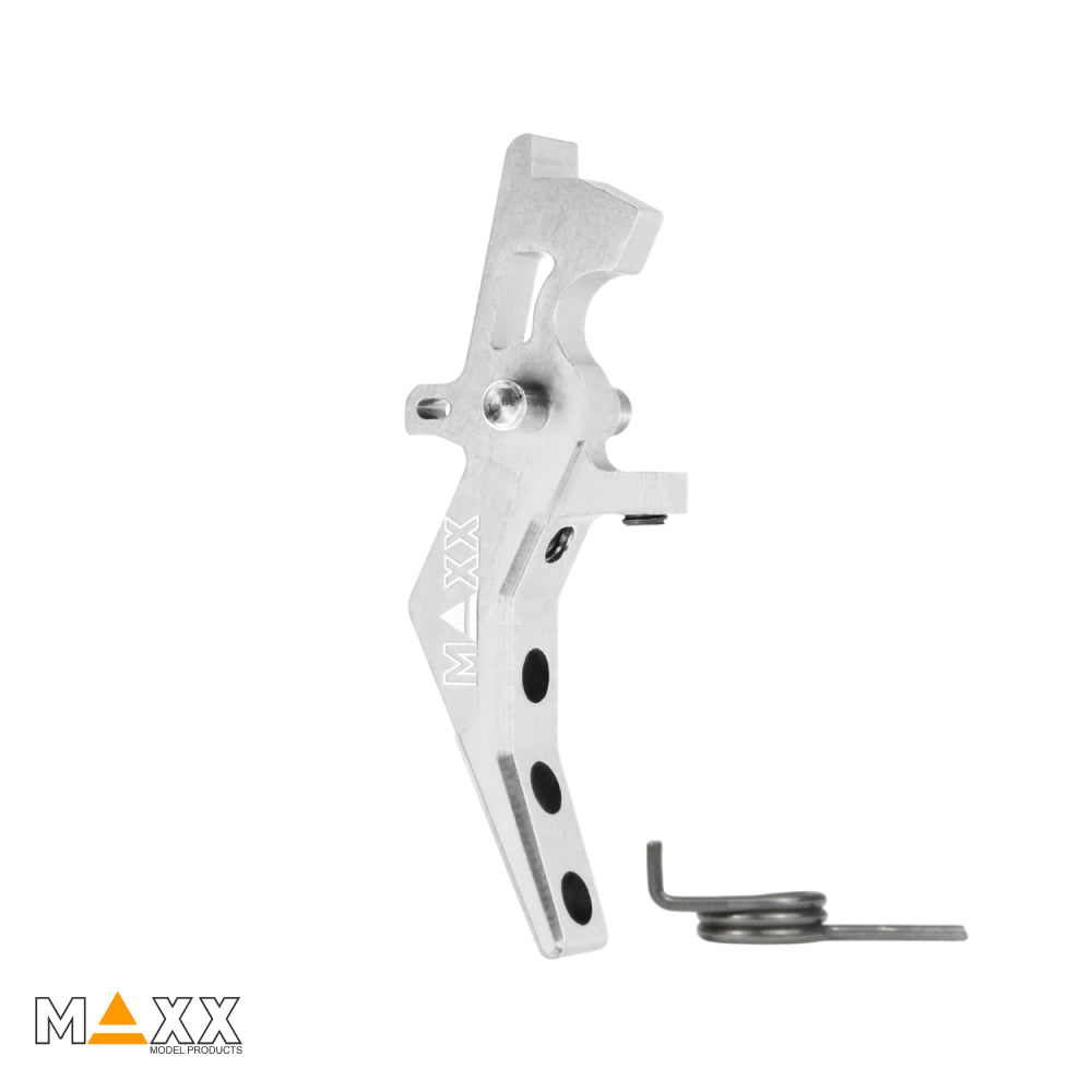Maxx Model CNC Aluminum Advanced Speed Trigger (Style B) (Silver)