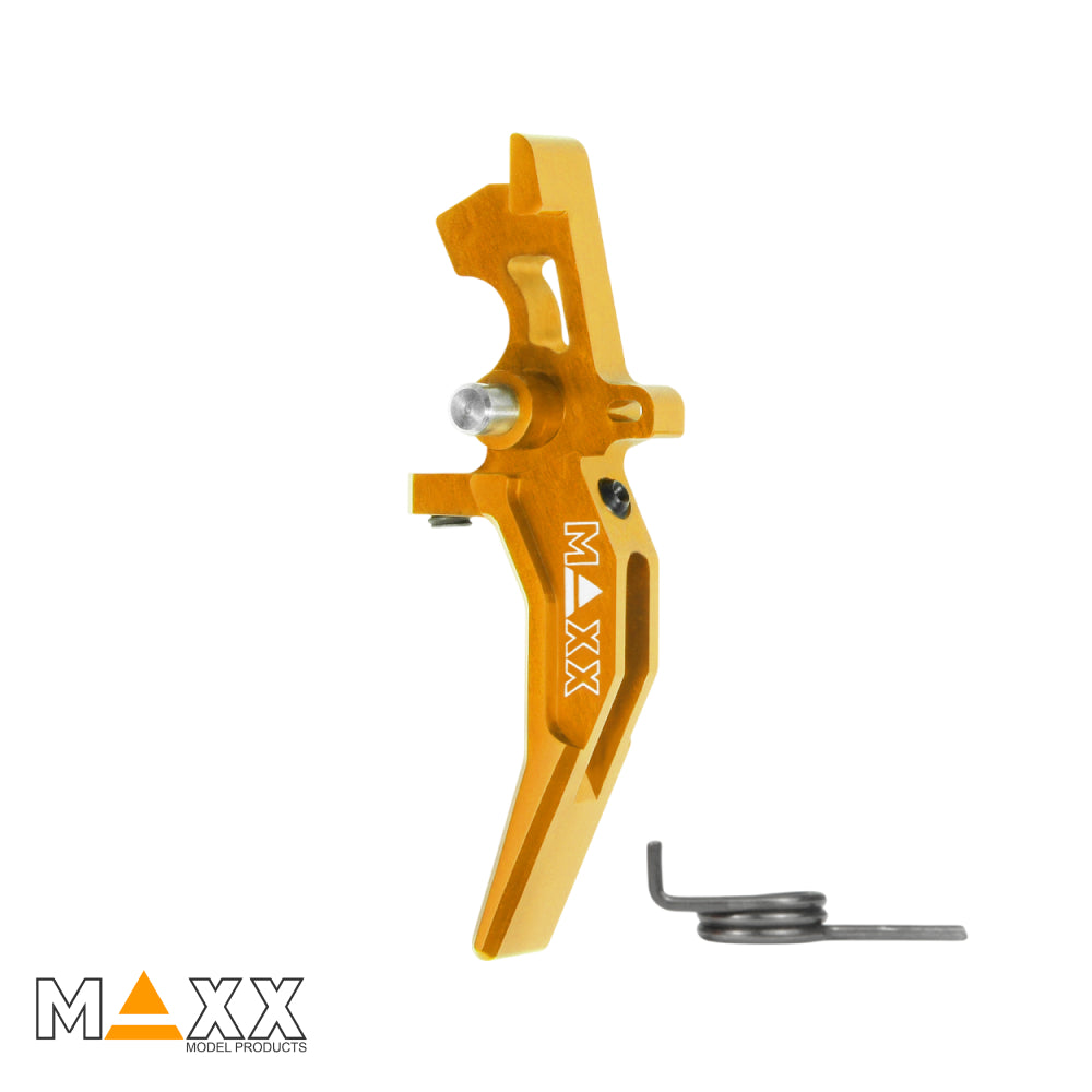 MAXX Model CNC Aluminum Advanced Speed Trigger (Style C) (Dark Earth)