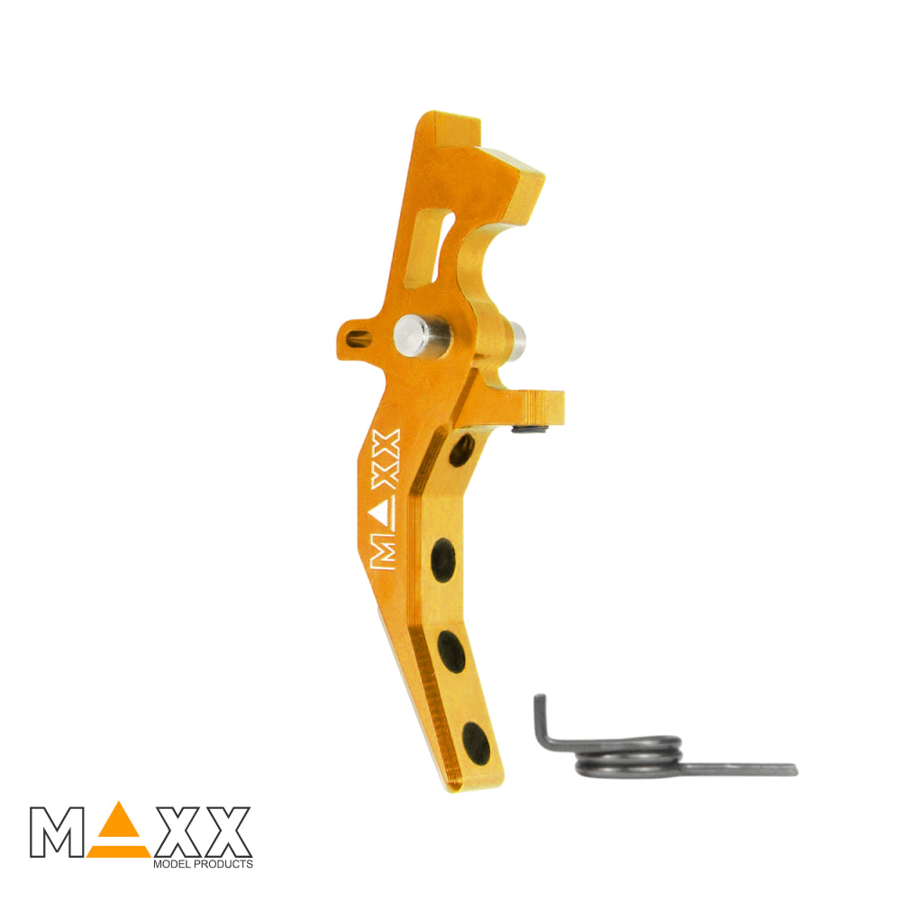 MAXX Model CNC Aluminum Advanced Speed Trigger (Style C) (Dark Earth)
