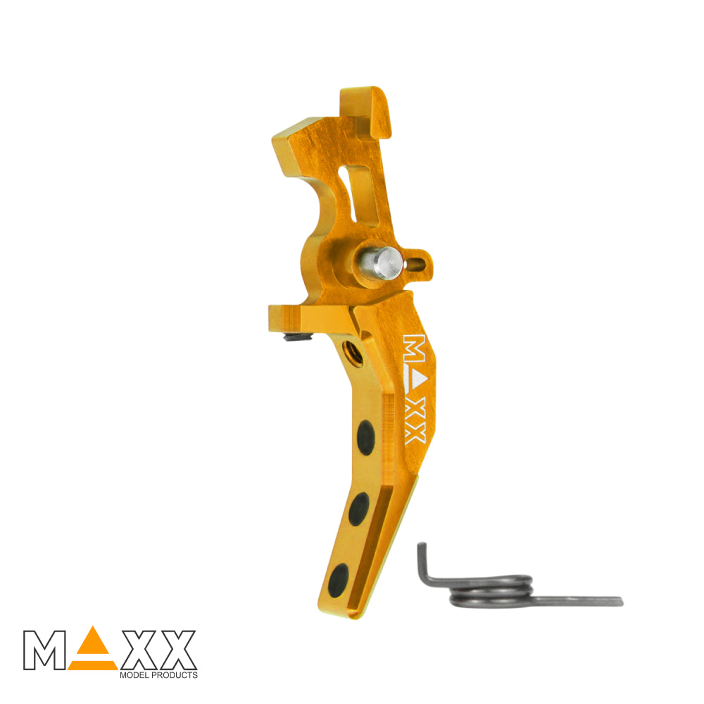 MAXX Model CNC Aluminum Advanced Speed Trigger (Style C) (Dark Earth)