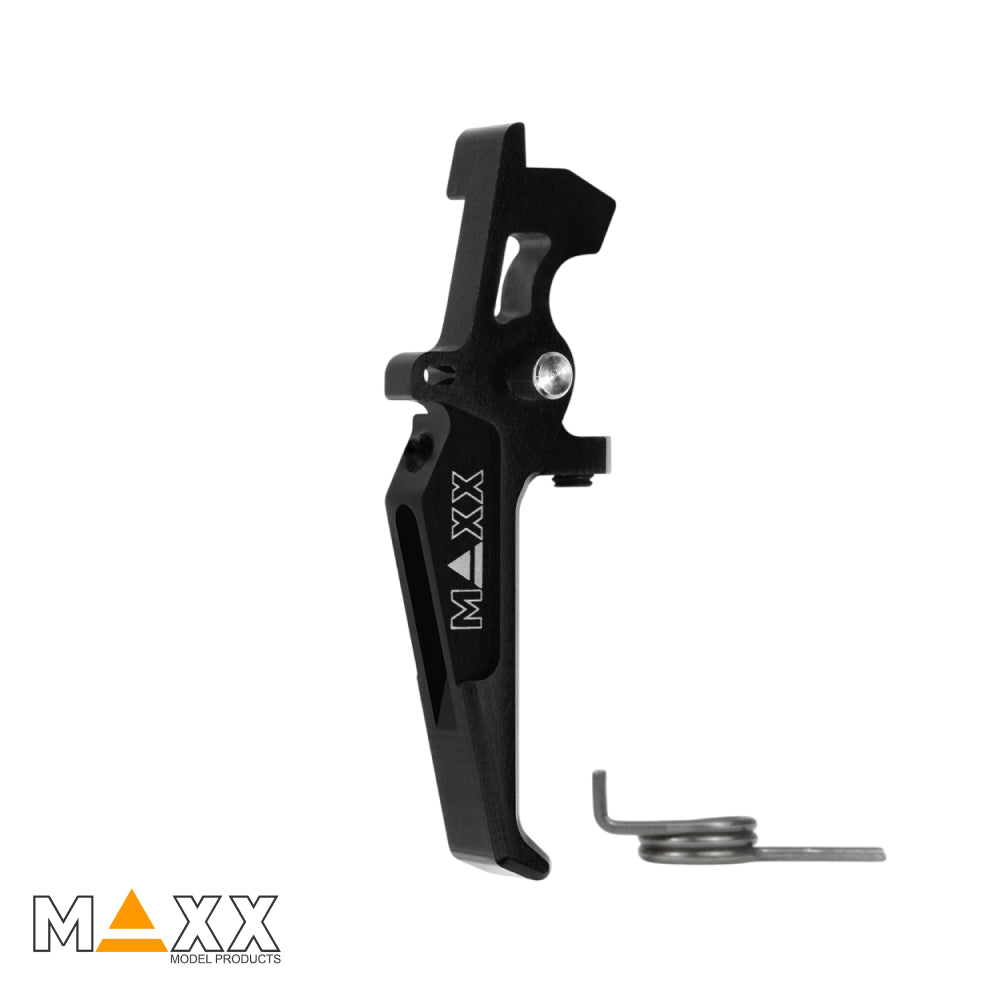 MAXX Model CNC Aluminum Advanced Speed Trigger (Style E) (Black)