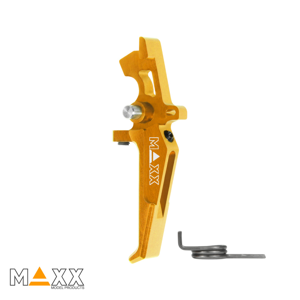 MAXX Model CNC Aluminum Advanced Speed Trigger (Style E) (Dark Earth)