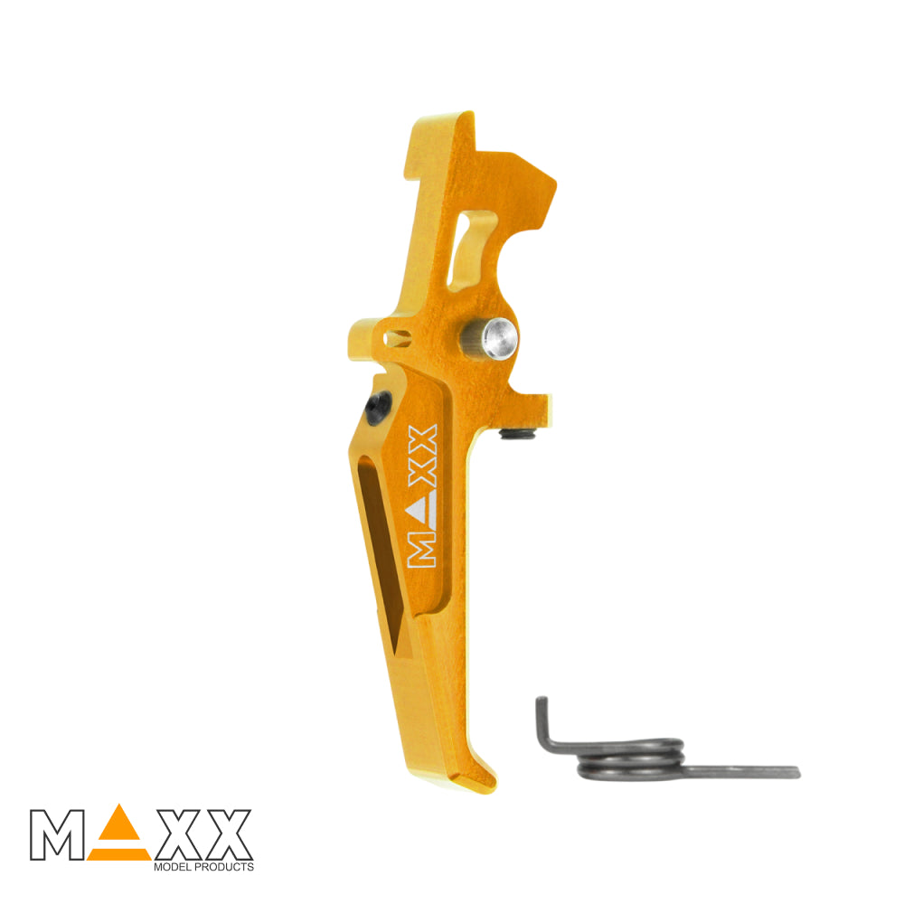 MAXX Model CNC Aluminum Advanced Speed Trigger (Style E) (Dark Earth)