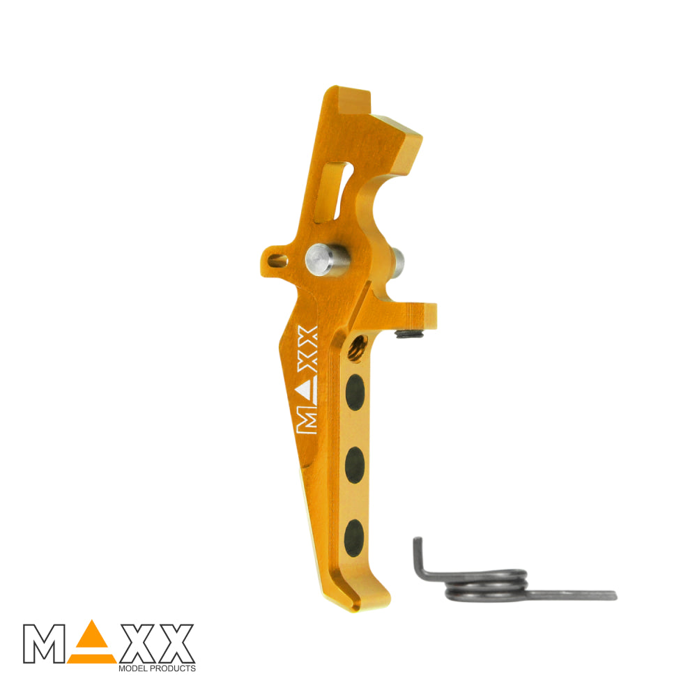 MAXX Model CNC Aluminum Advanced Speed Trigger (Style E) (Dark Earth)